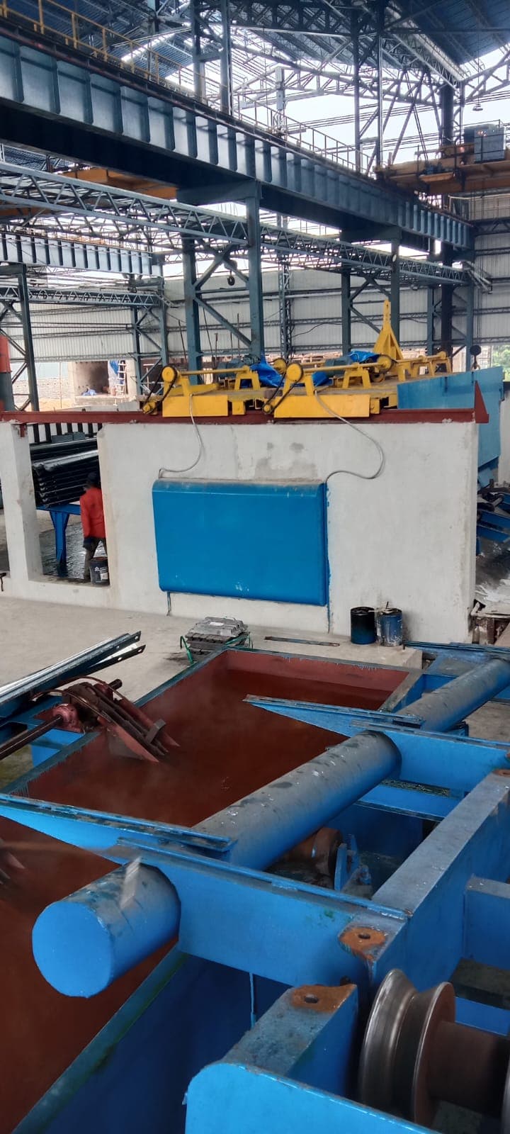 W-Beam / Thrie-Beam Galvanizing Plant - Dadhivala Iron Craft India